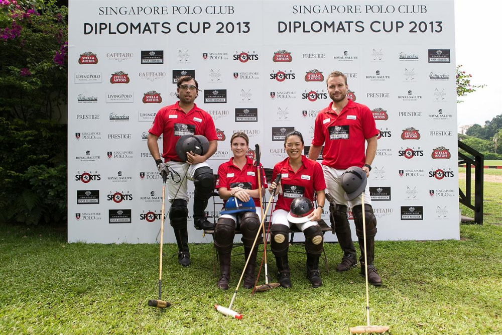 4 Spirit Sports playing as EUROPE sponsored by Piper Heidsieck